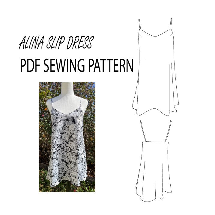 Alina Slip Dress Sewing Pattern