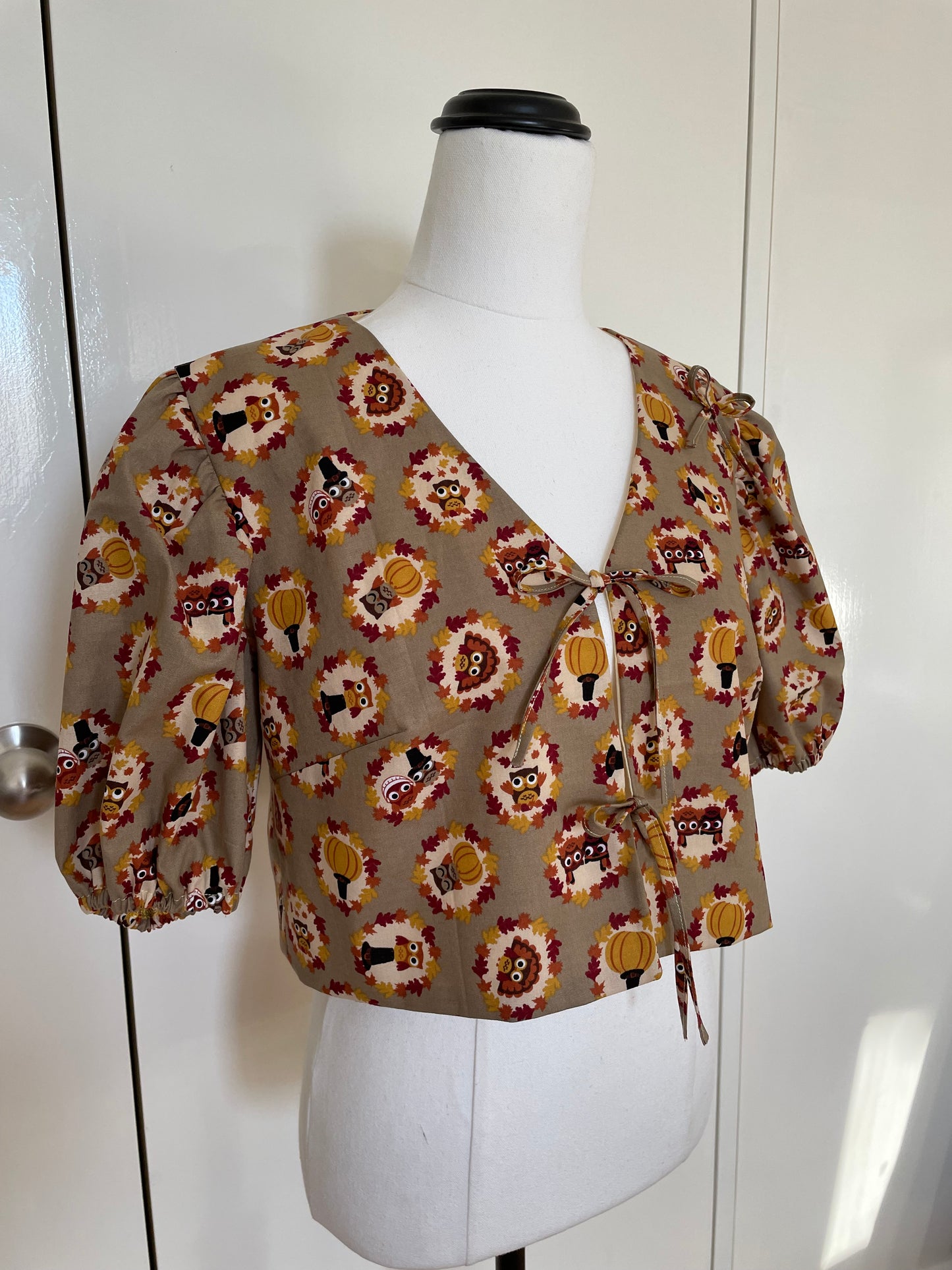 Leah Blouse Owl Pattern