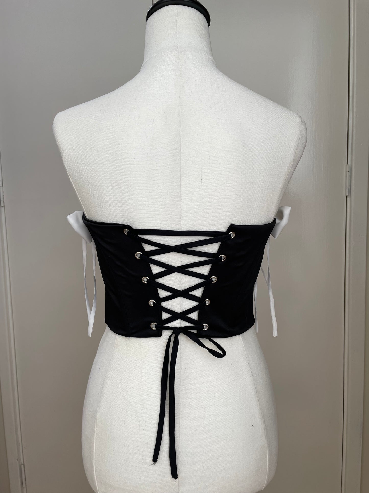 Black Bow Corset