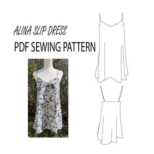 Alina Slip Dress Sewing Pattern
