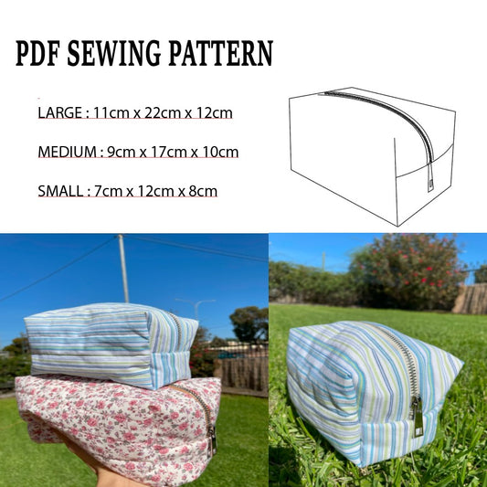 Makeup Bag Sewing Pattern