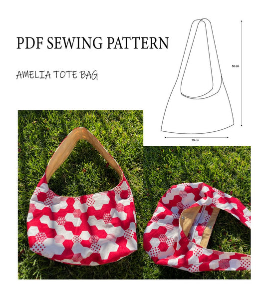 Amelia Tote Bag Sewing Pattern
